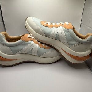 Altar'd State Cream and Brown sneakers